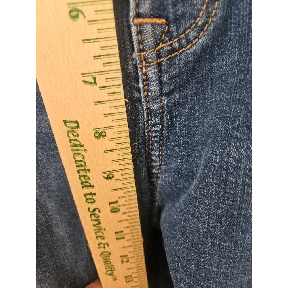 Lane Bryant Flex Magic Waist Mid-Rise Boyfriend Jeans Blue Denim Size 22 - Picture 6 of 9